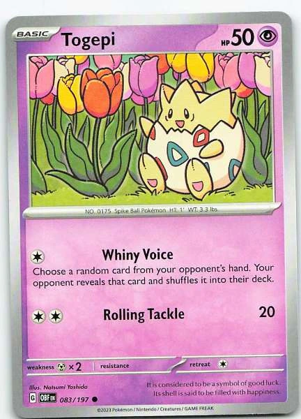 Togepi - Obsidian Flames #083/197