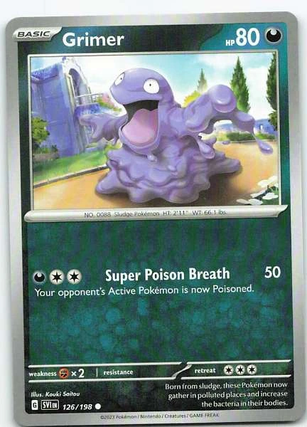 Grimer - Scarlet & Violet #126/198