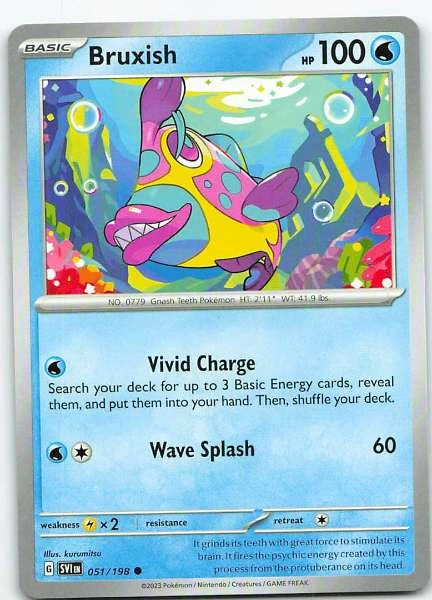 Bruxish - Scarlet & Violet #051/198