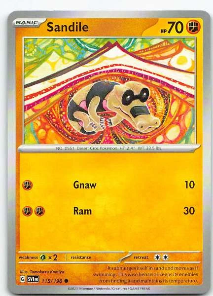 Sandile - Scarlet & Violet #115/198