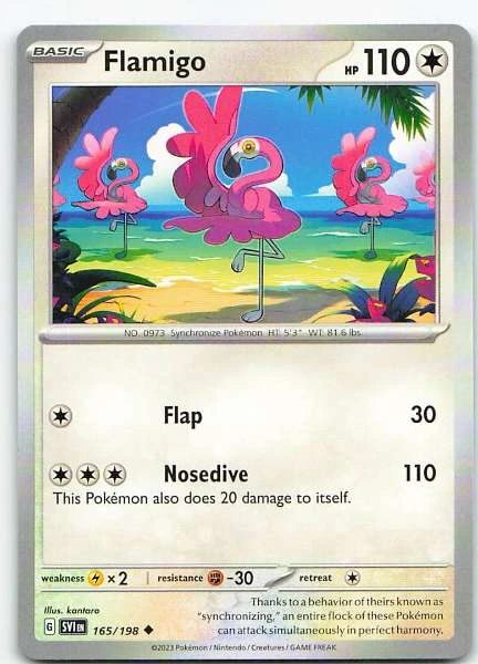 Flamigo - Scarlet & Violet #165/198