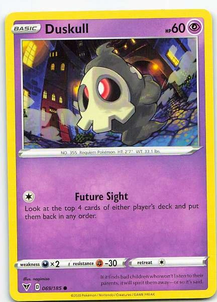 Duskull - Vivid Voltage #069/185