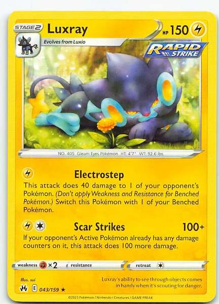 Luxray - Crown Zenith #043/159
