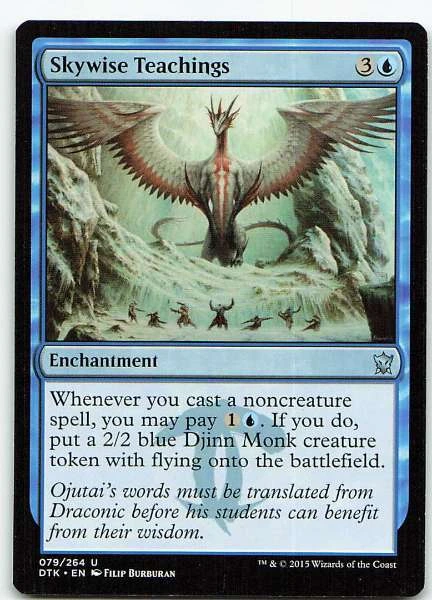 Skywise Teachings - Dragons of Tarkir #079/264
