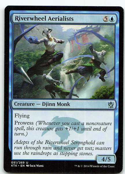Riverwheel Aerialists - Khans of Tarkir #051/269