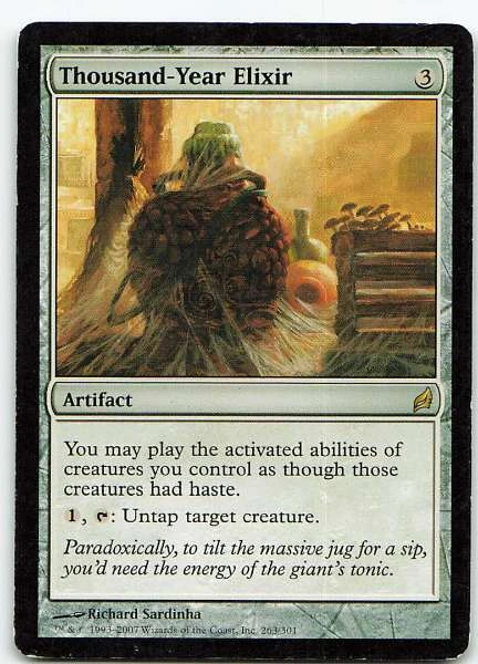 Thousand-Year Elixir - Commander 2021 #203/301