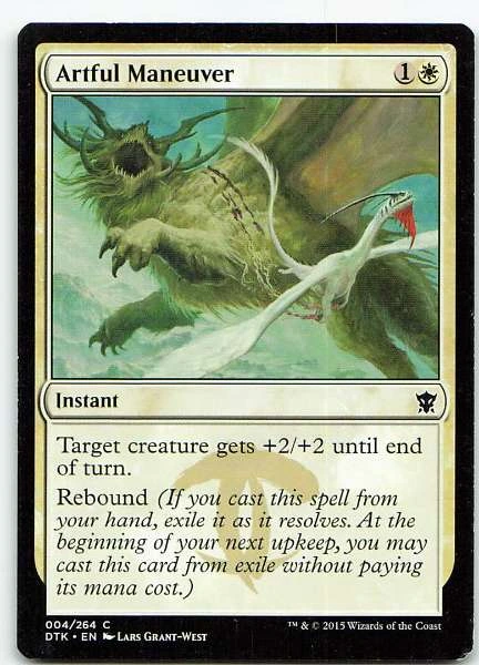 Artful Maneuver - Dragons of Tarkir #004/264