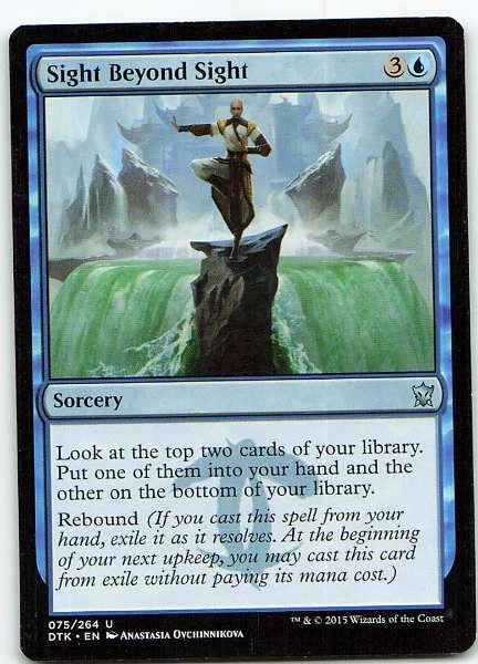 Sight Beyond Sight - Dragons of Tarkir #075/264
