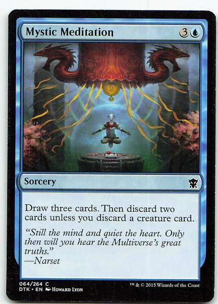 Mystic Meditation - Dragons of Tarkir #064/264