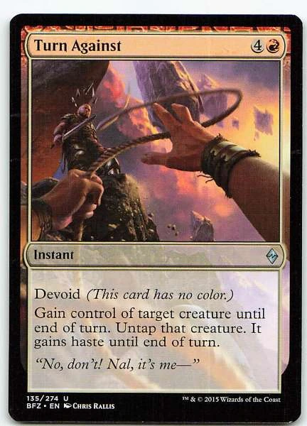 Turn Against - Battle for Zendikar #135/274