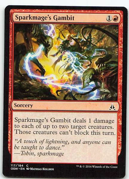 Sparkmage's Gambit - Oath of the Gatewatch #117/184