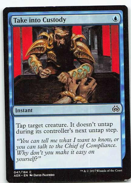 Take into Custody - Aether Revolt #047/184