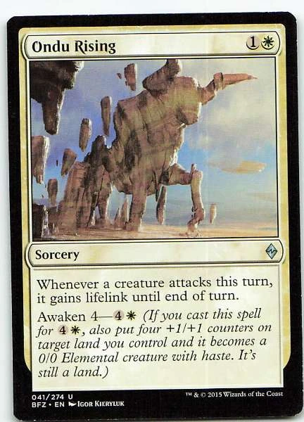 Ondu Rising - Battle for Zendikar #041/274