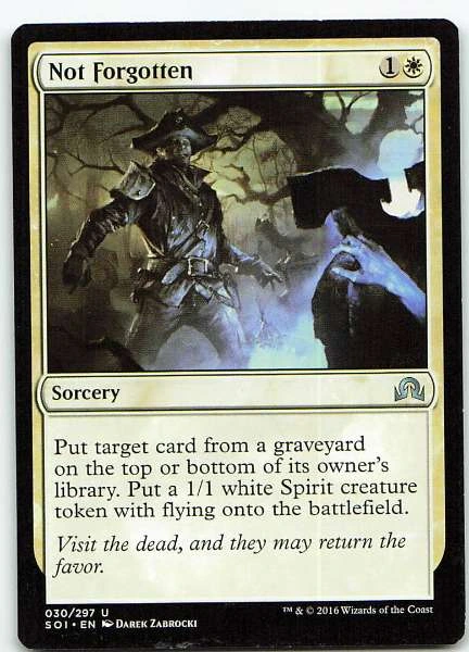 Not Forgotten - Shadows over Innistrad #030/297