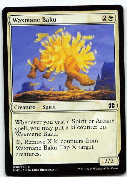 Waxmane Baku - Modern Masters 2015 #038/249