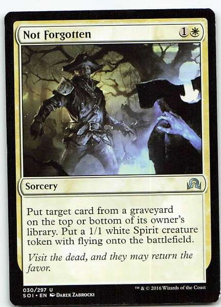 Not Forgotten - Shadows over Innistrad #030/297