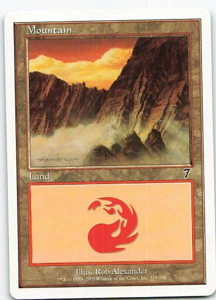 Mountain - Seventh Edition #339/350