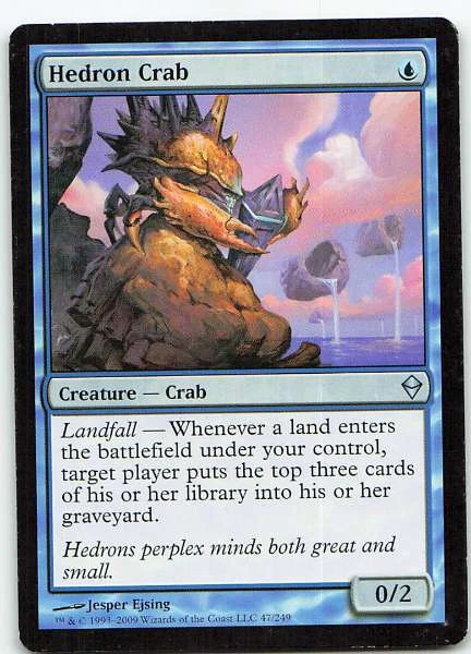 Hedron Crab - Zendikar #47/249