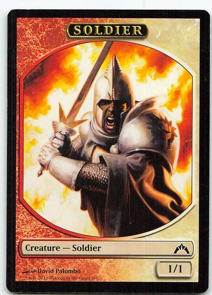 Soldier Token - Gatecrash #6/8
