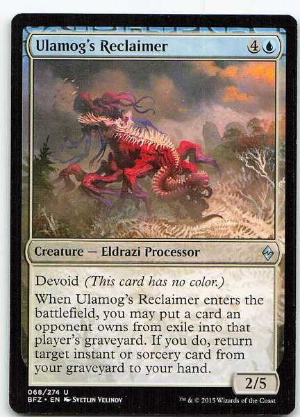 Ulamog's Reclaimer - Battle for Zendikar #068/274