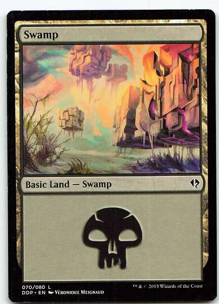 Swamp - Duel Decks: Zendikar vs. Eldrazi / Duel Decks: Blessed vs. Cursed #070/080