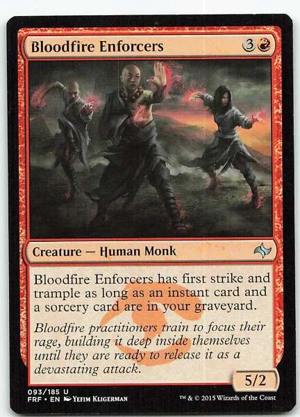 Bloodfire Enforcers - Fate Reforged #093/185