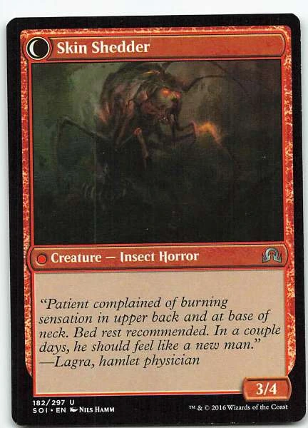 Skin Invasion // Skin Shedder - Shadows over Innistrad #182/297