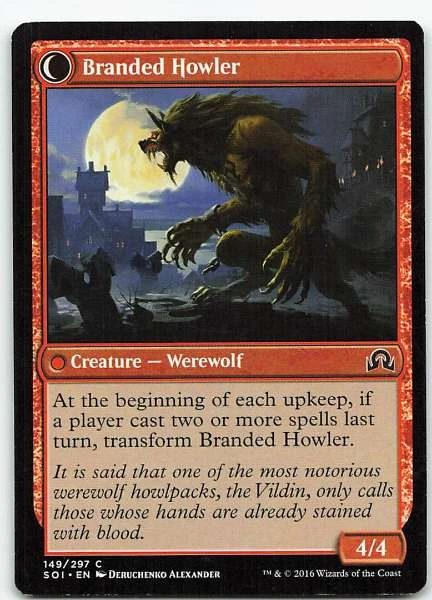 Branded Howler - Shadows over Innistrad #149/297