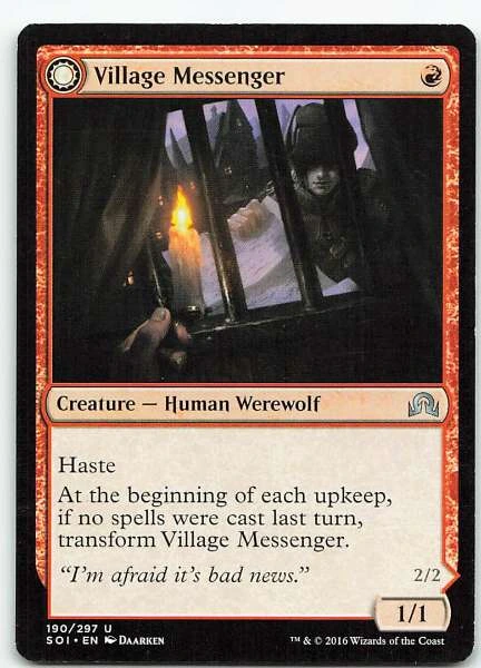 Village Messenger - Shadows over Innistrad #190/297