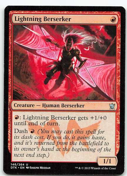 Lightning Berserker - Dragons of Tarkir #146/264