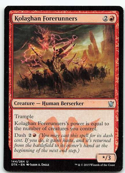 Kolaghan Forerunners - Dragons of Tarkir #144/264
