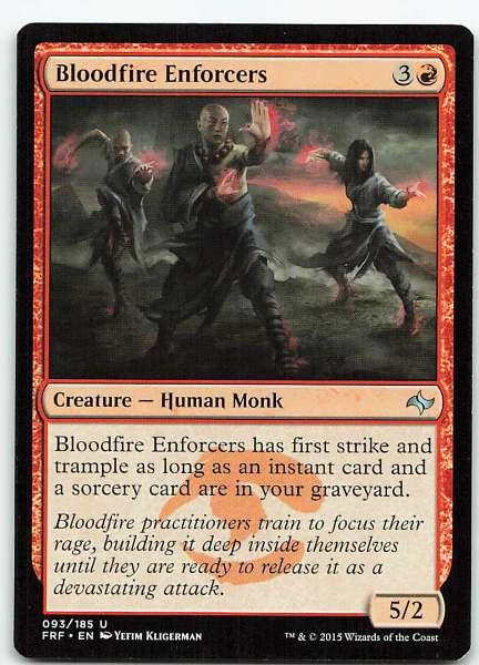 Bloodfire Enforcers - Fate Reforged #093/185