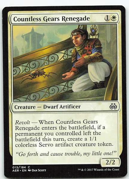 Countless Gears Renegade - Aether Revolt #013/184