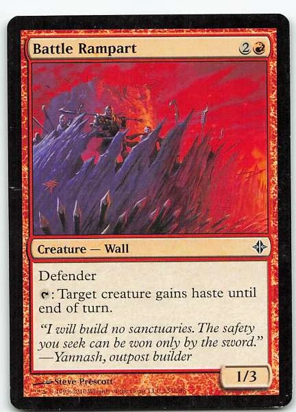 Battle Rampart - Battlebond, Rise of the Eldrazi, The List #135/248