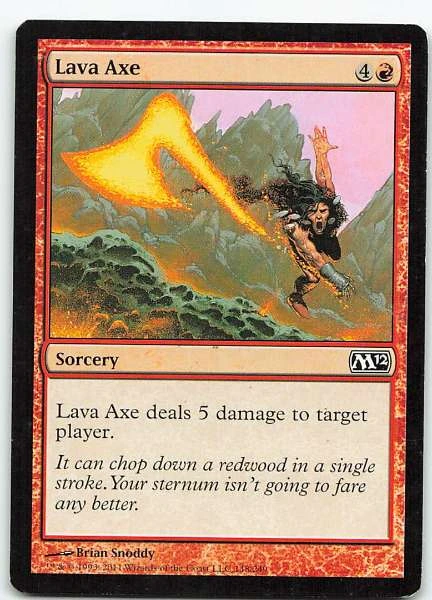Lava Axe - Multiple Sets #138/249