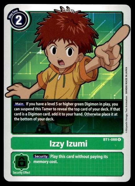 Izzy Izumi - Release Special Booster 1.0 #BT1-088