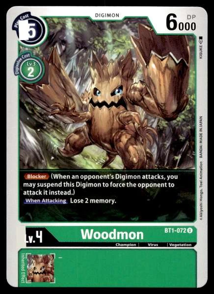 Woodmon - Release Special Booster 1.0 #BT1-072
