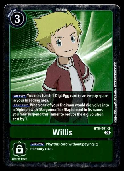 Willis - New Awakening #BT8-091