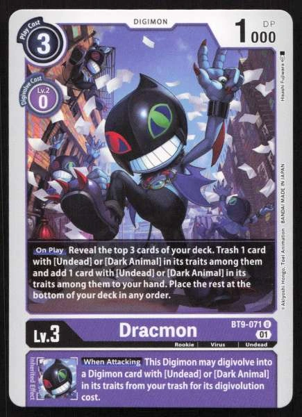 Dracmon - X Record #BT9-071