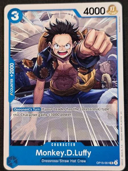 Monkey.D.Luffy - Adventure on Kami's Island #OP15-051