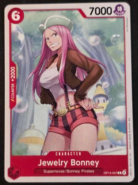 Jewelry Bonney - The Azure Sea's Seven #OP14-007