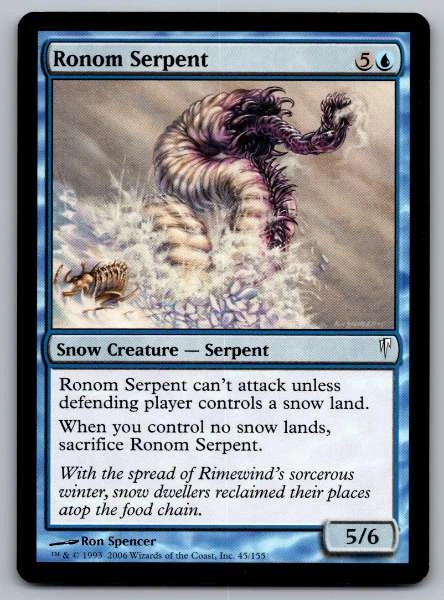 Ronom Serpent - Coldsnap #45/155