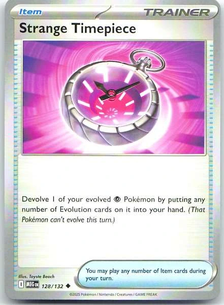 Strange Timepiece - Play! Pokémon Prize Pack Series 8 #128/132