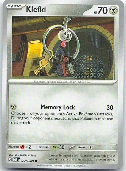 Klefki - Mega Evolutions #059/088