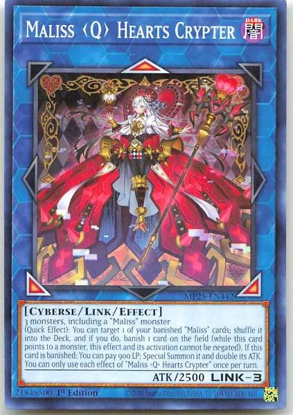 Maliss <Q> Hearts Crypter - 2025 Mega-Tin: Mega Pack #MP25-EN442