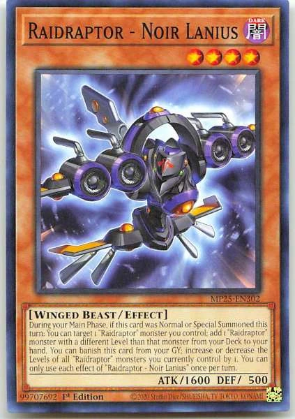 Raidraptor - Noir Lanius #MP25-EN302