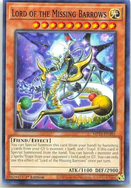 Lord of the Missing Barrows - 2025 Mega-Pack #MP25-EN383