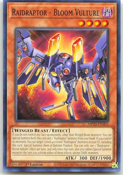 Raidraptor - Bloom Vulture #MP25-EN303