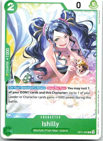 Ishilly - A Fist of Divine Speed #OP11-025