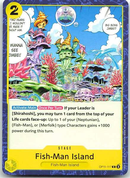 Fish-Man Island - Awakening of the New Era #OP11-117